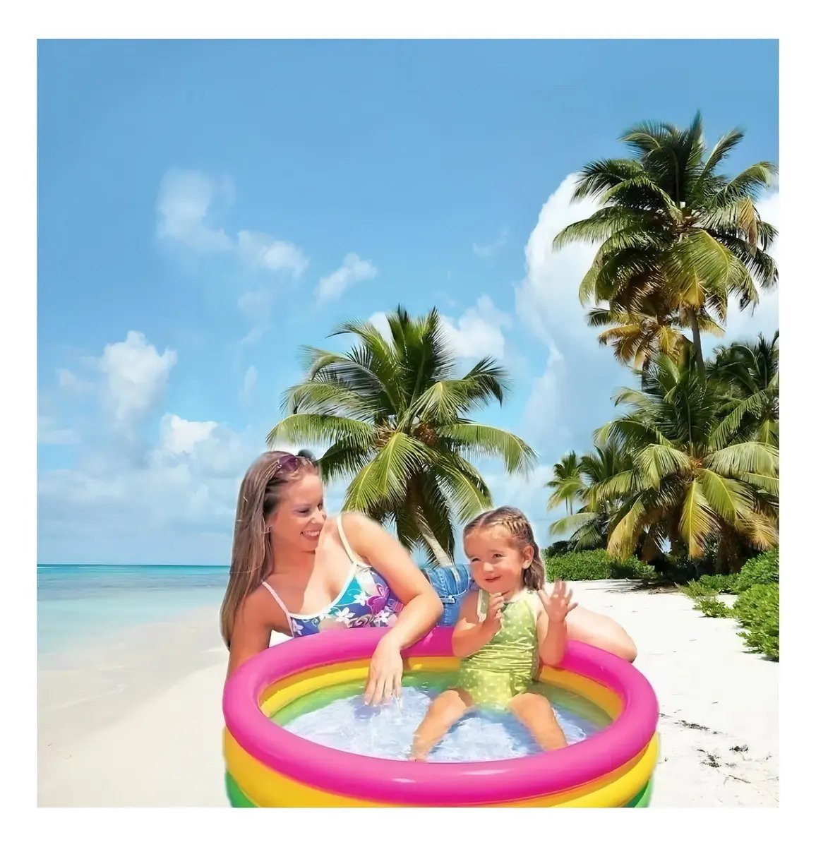 Piscina Inflable Redonda Intex Wet Set 58924np 86cms*25cms - Image 7