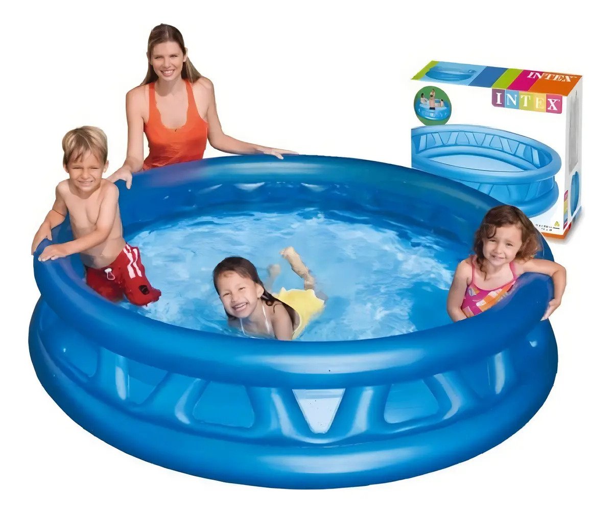 Piscina inflable redonda Intex 58431 de 1.88m x 46cm 790L azul caja - Image 3