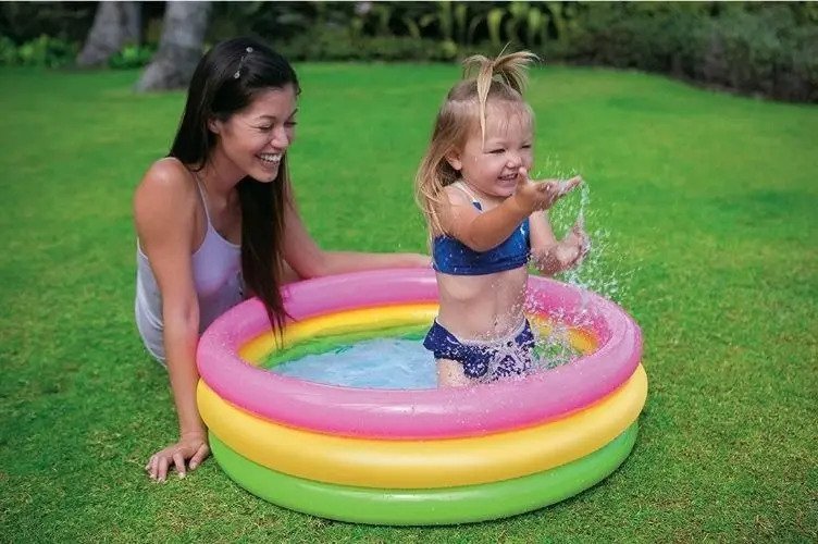 Piscina Inflable Redonda Intex Wet Set 58924np 86cms*25cms - Image 6