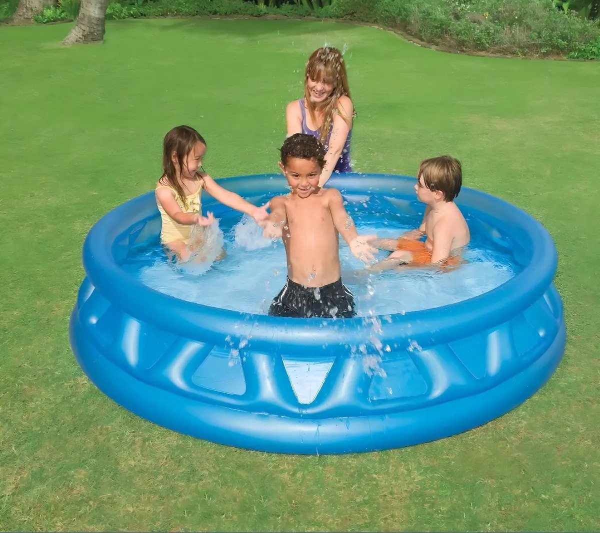 Piscina inflable redonda Intex 58431 de 1.88m x 46cm 790L azul caja - Image 7