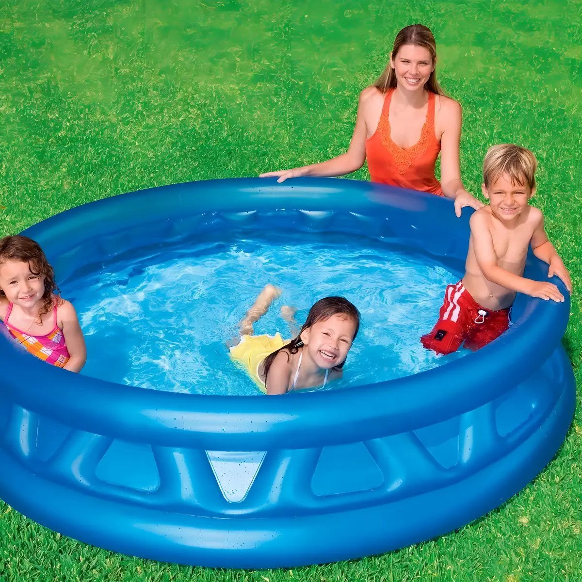 Piscina inflable redonda Intex 58431 de 1.88m x 46cm 790L azul caja - Image 4