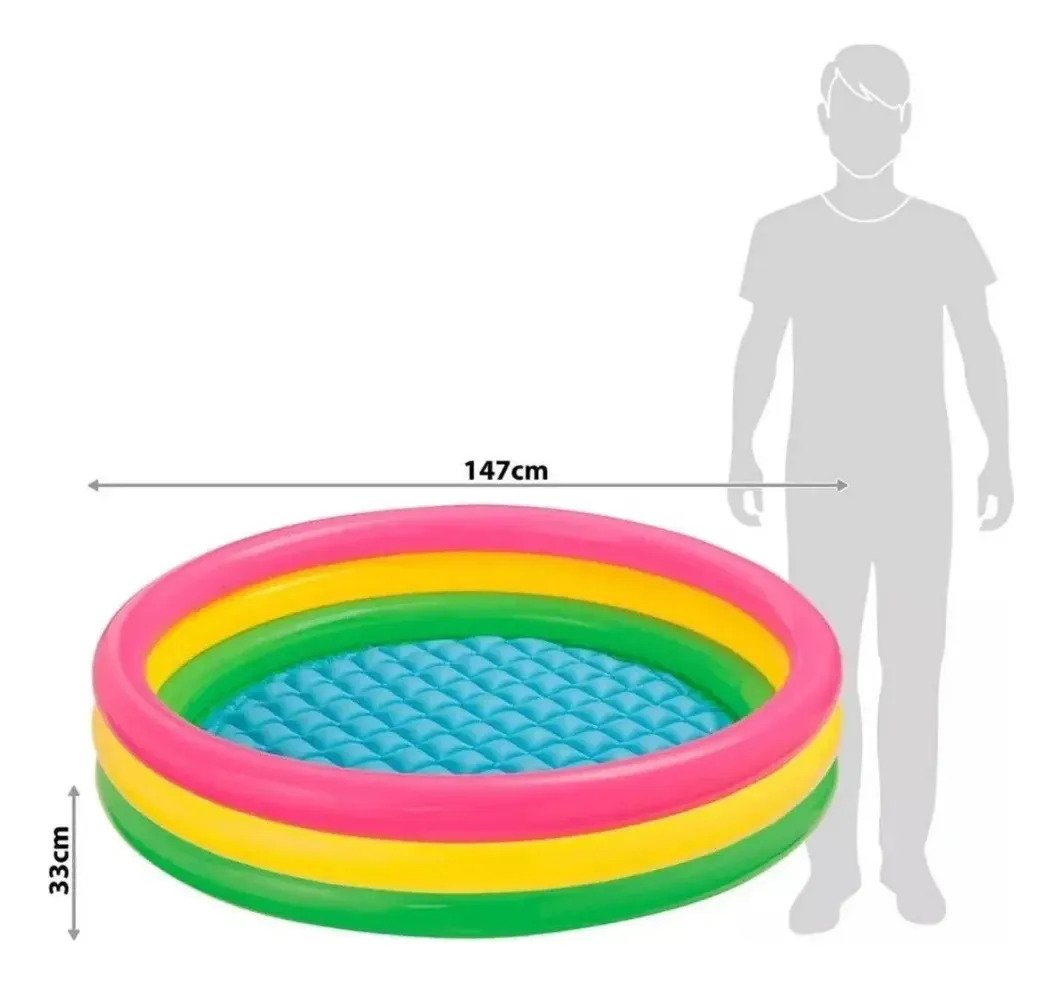 Piscina Inflable Redonda Intex 57422np Wet Set 147cm X 33cm - Image 3