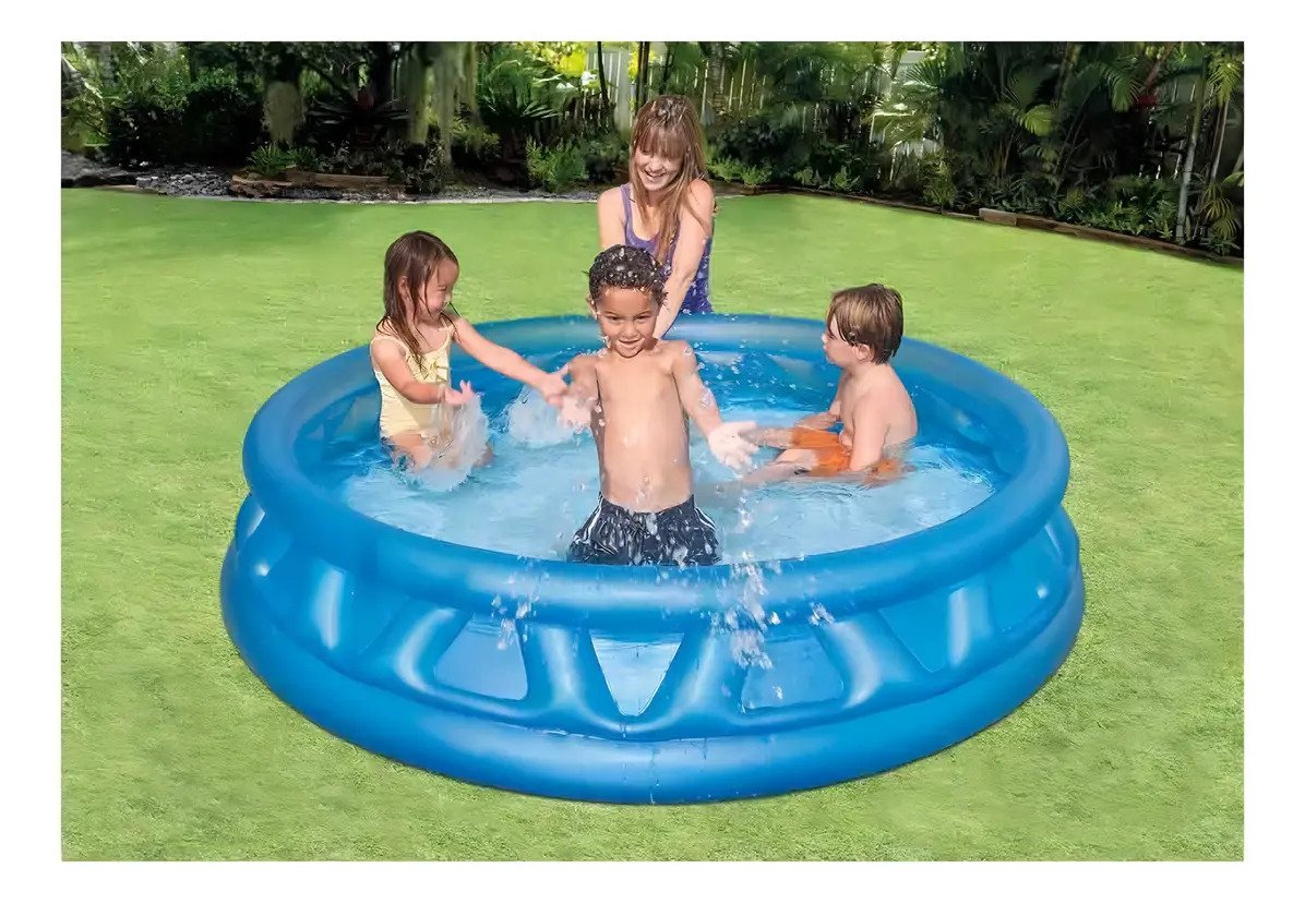 Piscina inflable redonda Intex 58431 de 1.88m x 46cm 790L azul caja - Image 9